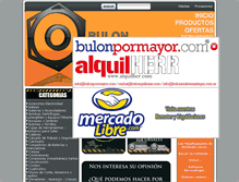Tablet Screenshot of bulonquilmes.com
